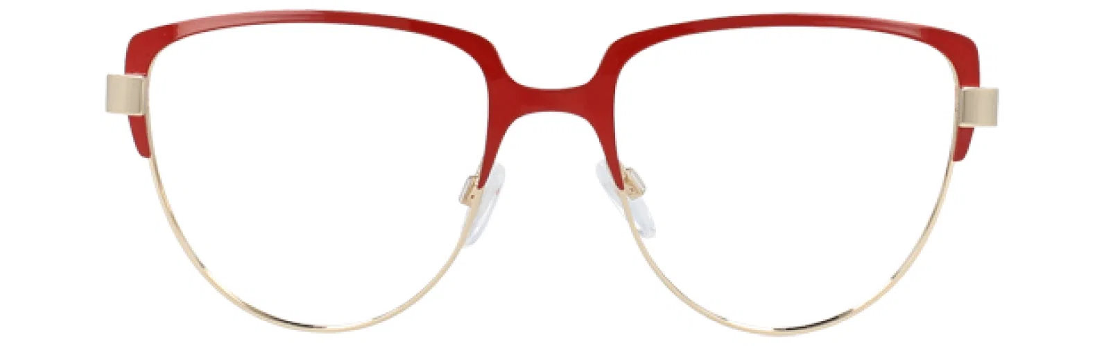 Leon Max LM4068 Eyeglasses - Red/gold - view 4